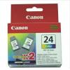佳能（Canon）BCI-24C 彩色墨盒 2支裝